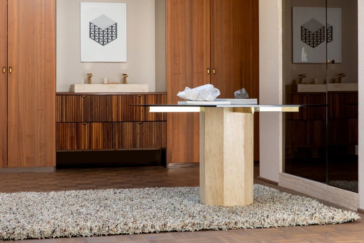 Alfombra Shaggy Spring de Brink & Campman. Elegancia atemporal para tu hogar.