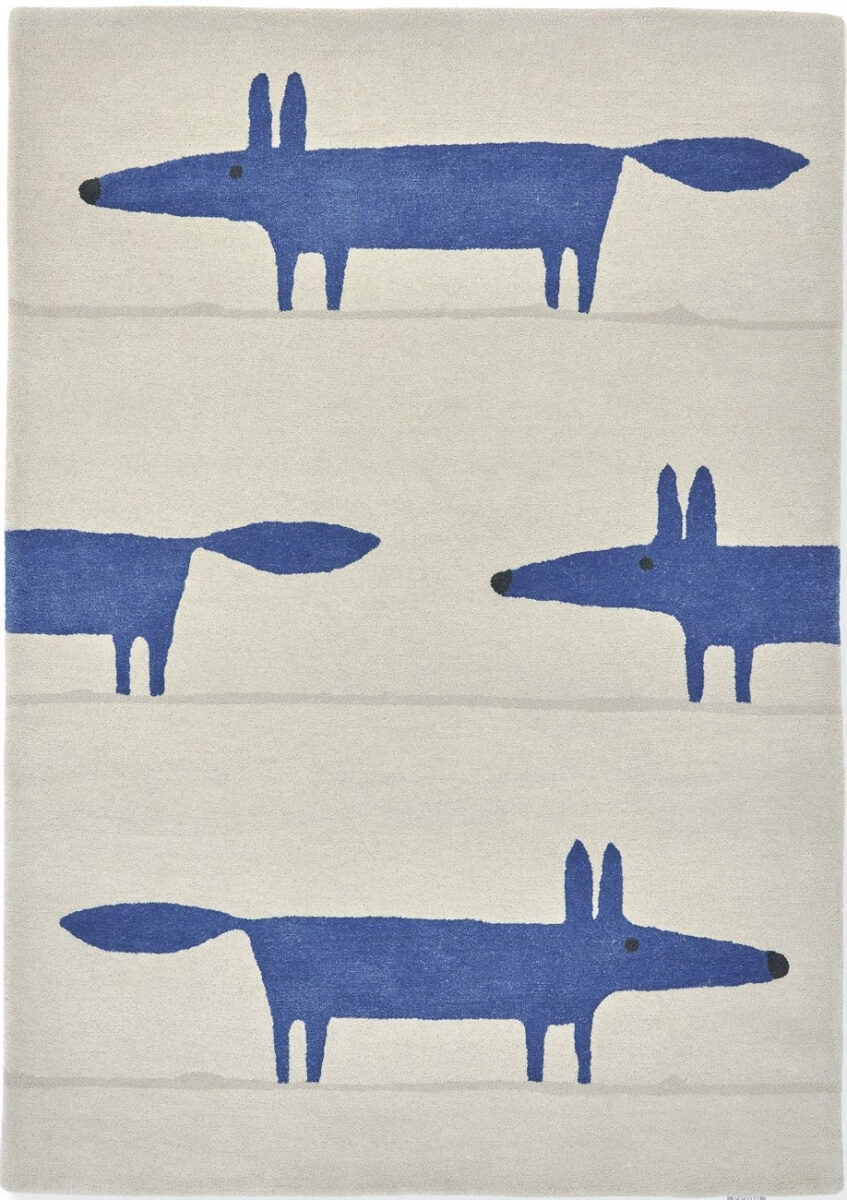 Alfombra de lana de Nueva Zelanda Mr. Fox de Brink & Campman en Decora-Zone de Bilbao