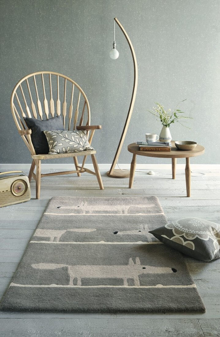 Alfombra de lana de Nueva Zelanda Mr. Fox de Brink & Campman en Decora-Zone de Bilbao