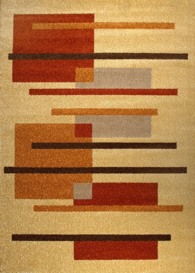 Alfombra acrílica frisse con diseño moderno de Sualsa en Decora-Zone de Bilbao