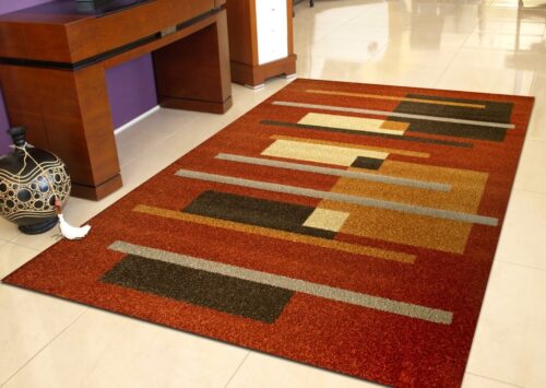 Alfombra acrílica frisse con diseño moderno de Sualsa en Decora-Zone de Bilbao