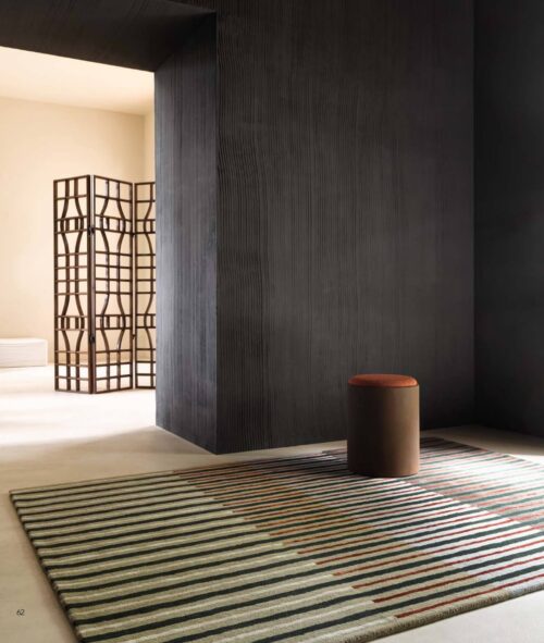 Alfombra Decor Proof de lana pura y viscosa de Brink & Campman con diseño moderno y sofisticado, ideal para decorar espacios contemporáneos.