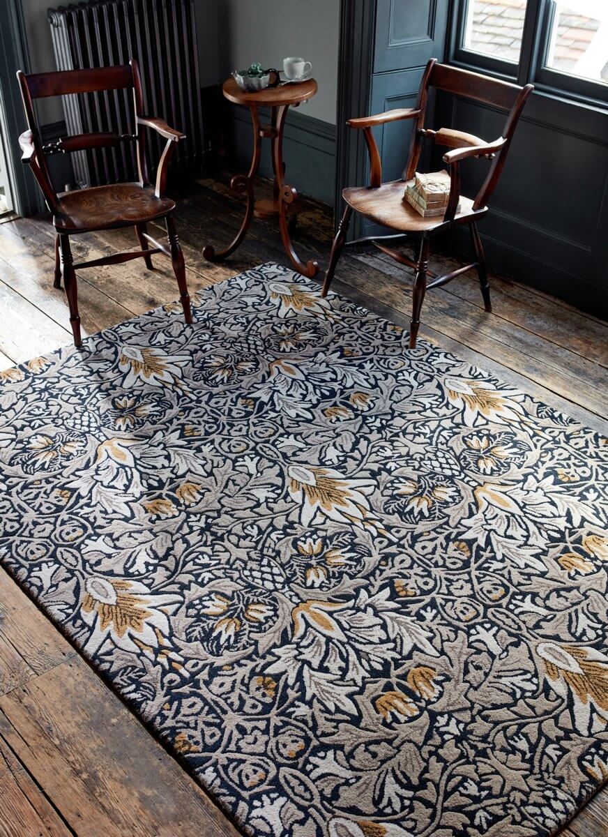 Alfombra Lana Snakeshead de Morris & Co en DecoraZone de Bilbao