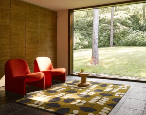 Alfombra Lana Orla Kiely de Brink & Campman en DecoraZone de Bilbao