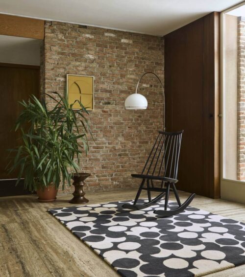 Alfombra de lana Orla Kiely de Brink & Campman en DecoraZone de Bilbao