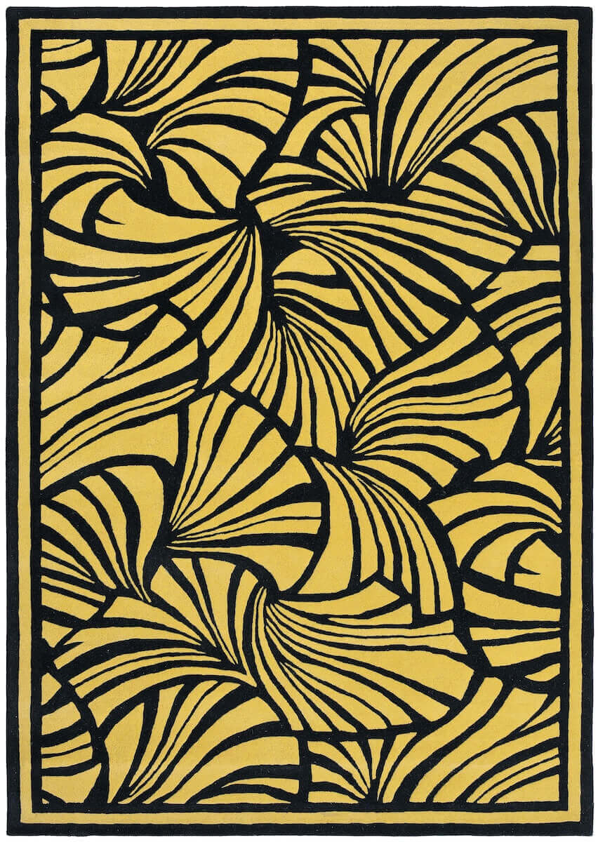 Alfombra lana Japanese Fans en Decorazone de Bilbao tienda de alfombras