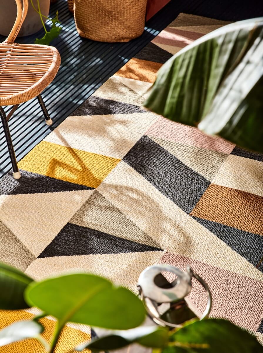 Alfombra exterior Scion Nuevo blush en tiena de alfombras Decorazone de Biblao