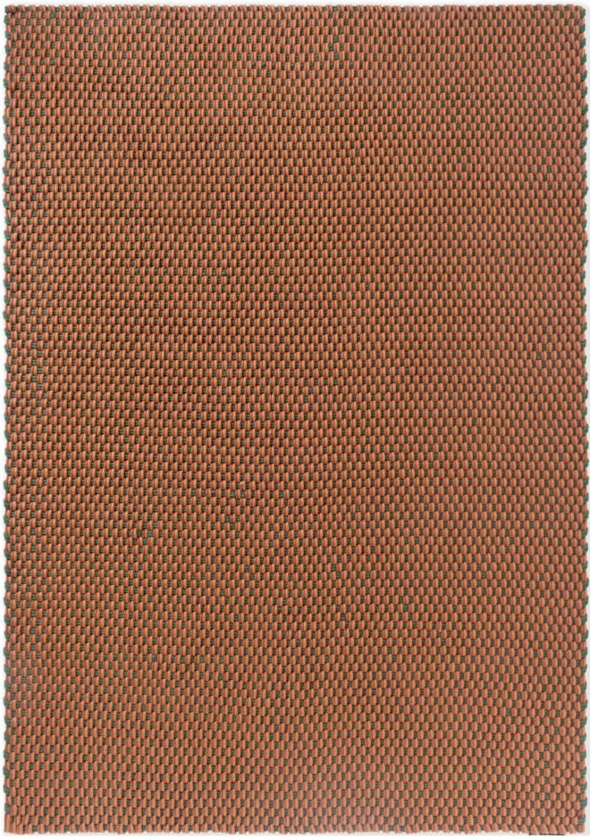 Alfombra Lace Tricolore de Brink & Campman tejida a mano con PET reciclado, reversible y resistente al agua.