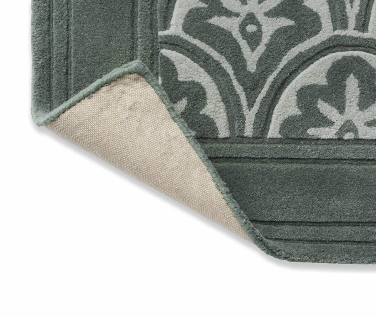 Alfombra Catarina de lana, diseño clásico, hecha a mano.