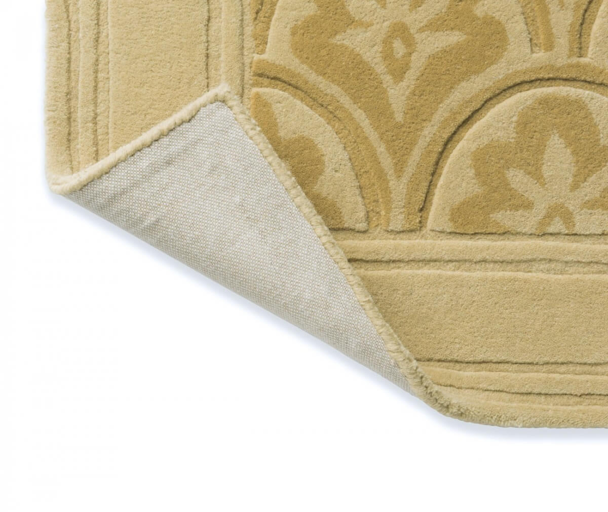 Alfombra Catarina de lana, diseño clásico, hecha a mano.